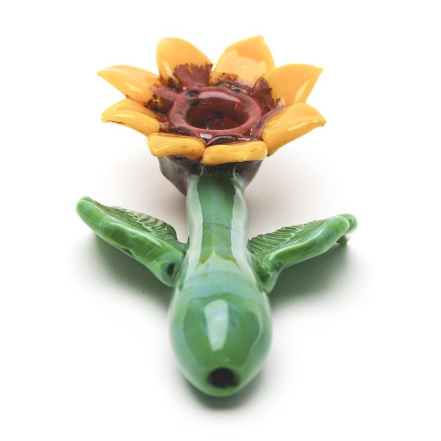 Empire Glassworks Sunflower Sherlock Hand Pipe π»