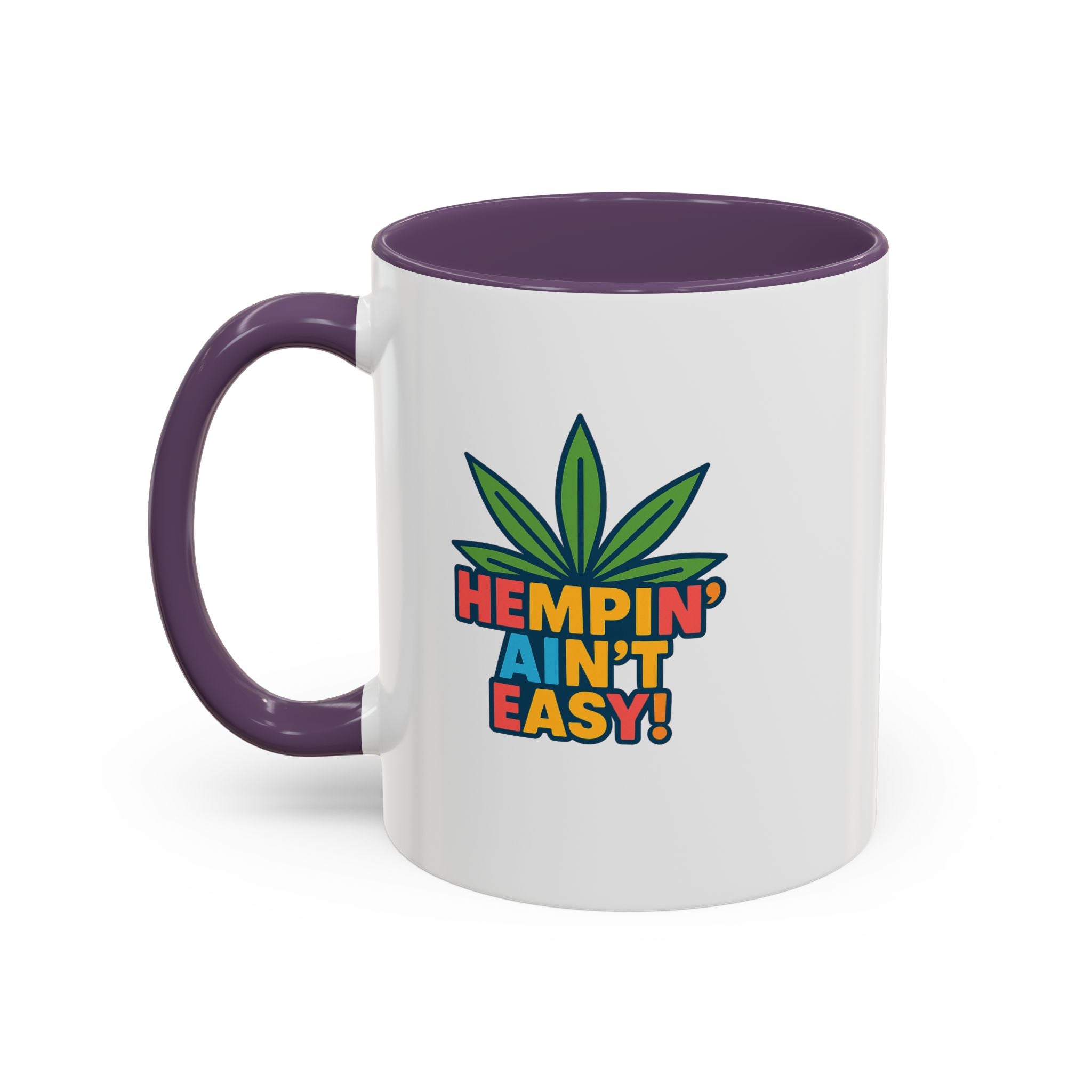 Cannabis & Coffee Accent Mug - 11oz & 15oz - Perfect Gift for Coffee Lovers