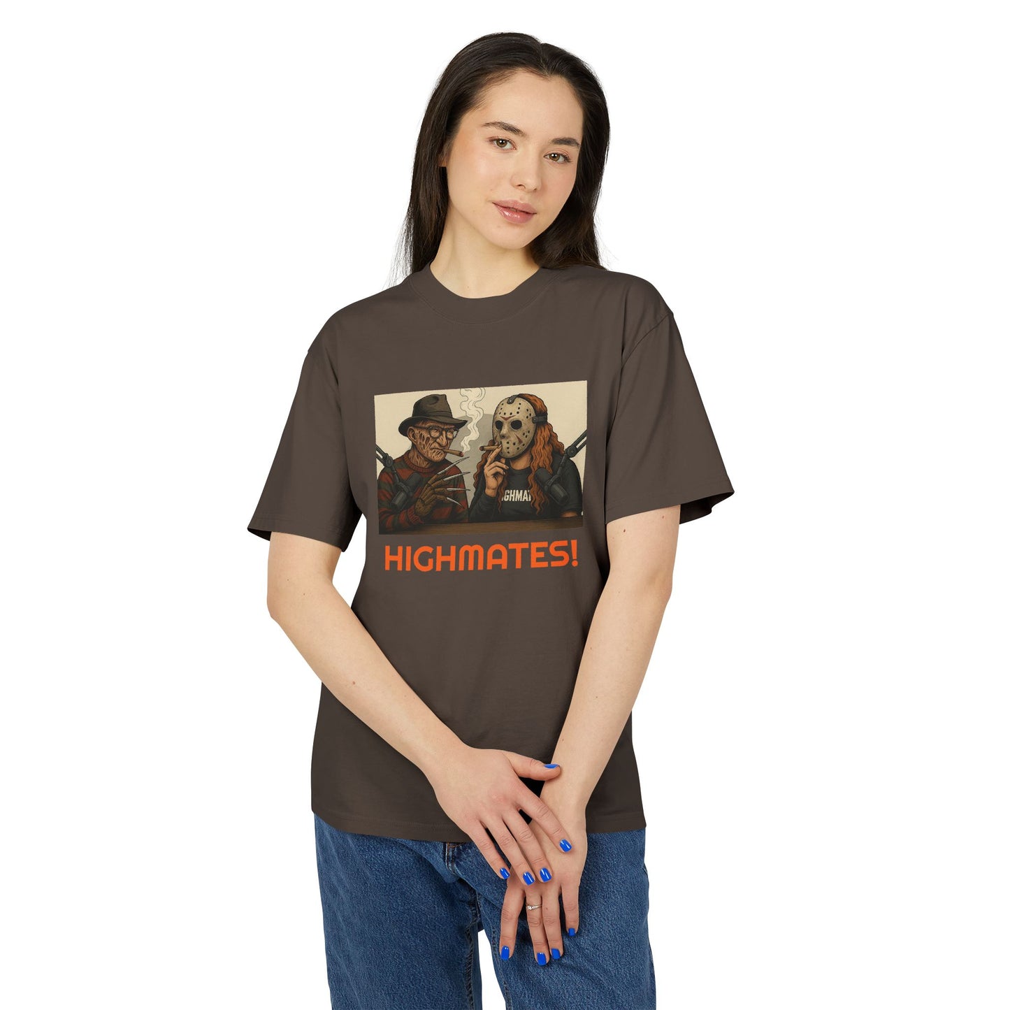 Unisex Faded Tee - Cool Horror Character Design, Perfect for Everyday Wear, Halloween, Gift for Fans of Horror Movies, Casual Style [...]