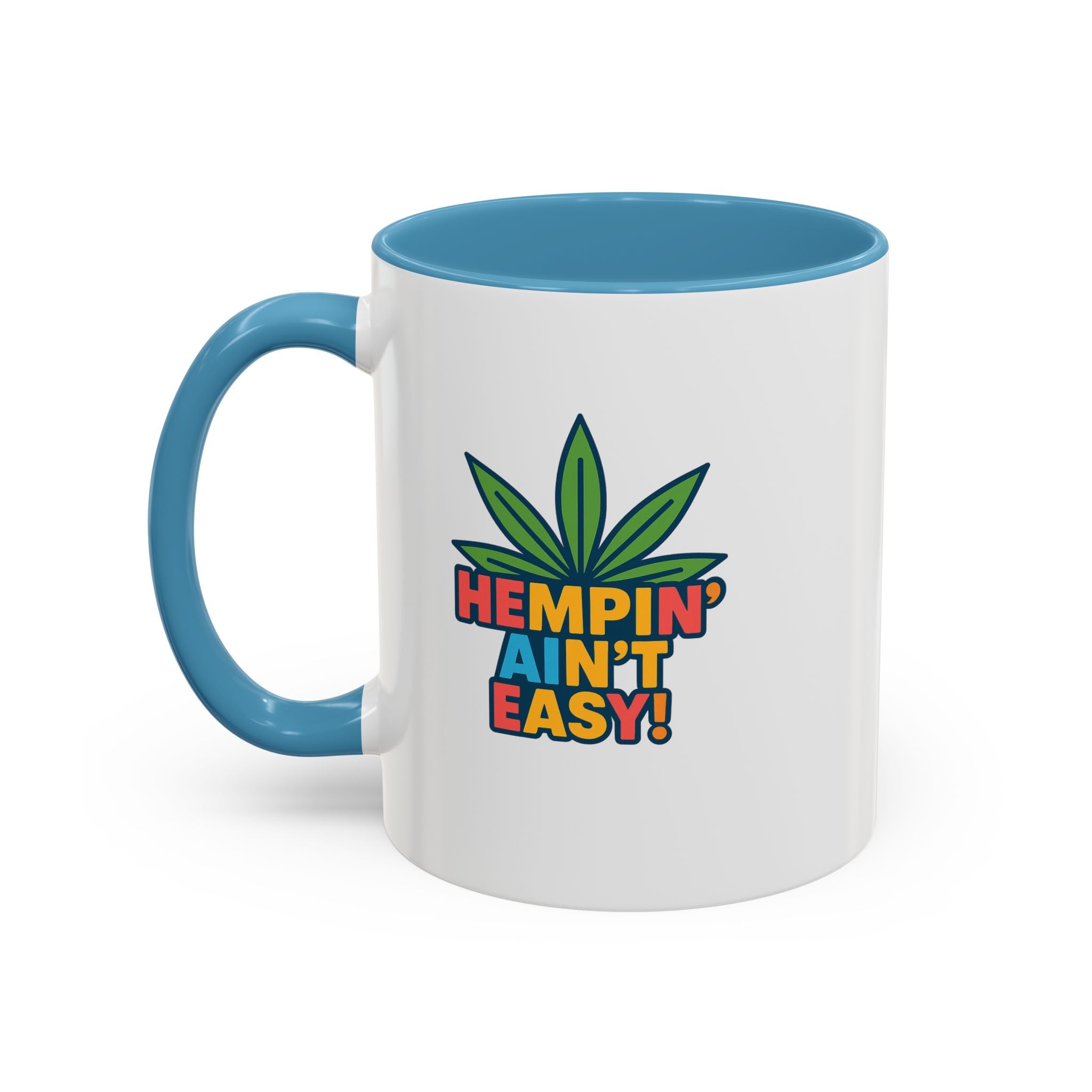 Cannabis & Coffee Accent Mug - 11oz & 15oz - Perfect Gift for Coffee Lovers