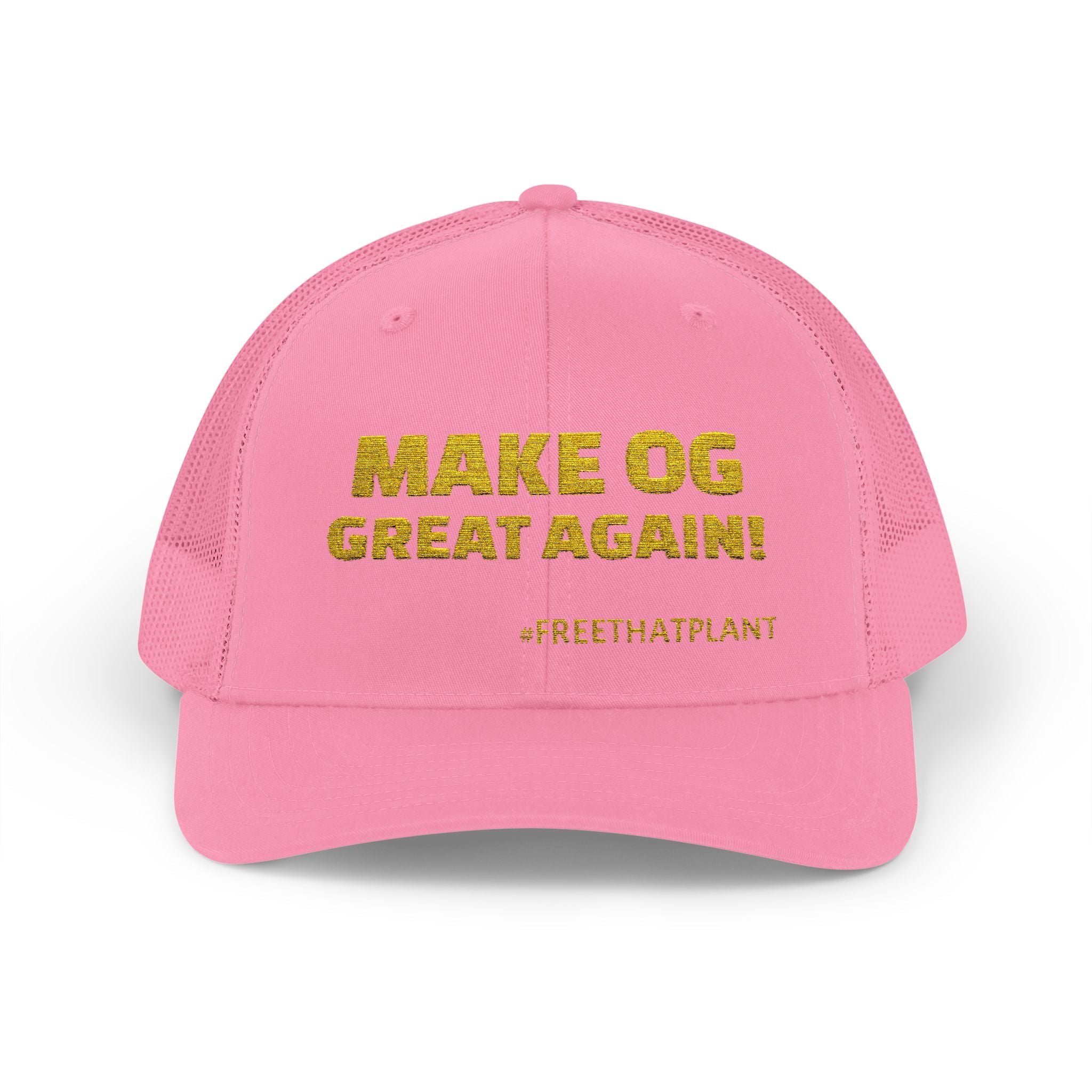 Vibrant Snapback Trucker Cap - Make OG Great Again, Fun Hat, Casual Wear, Birthday Gift, Festival Accessory, Everyday Style