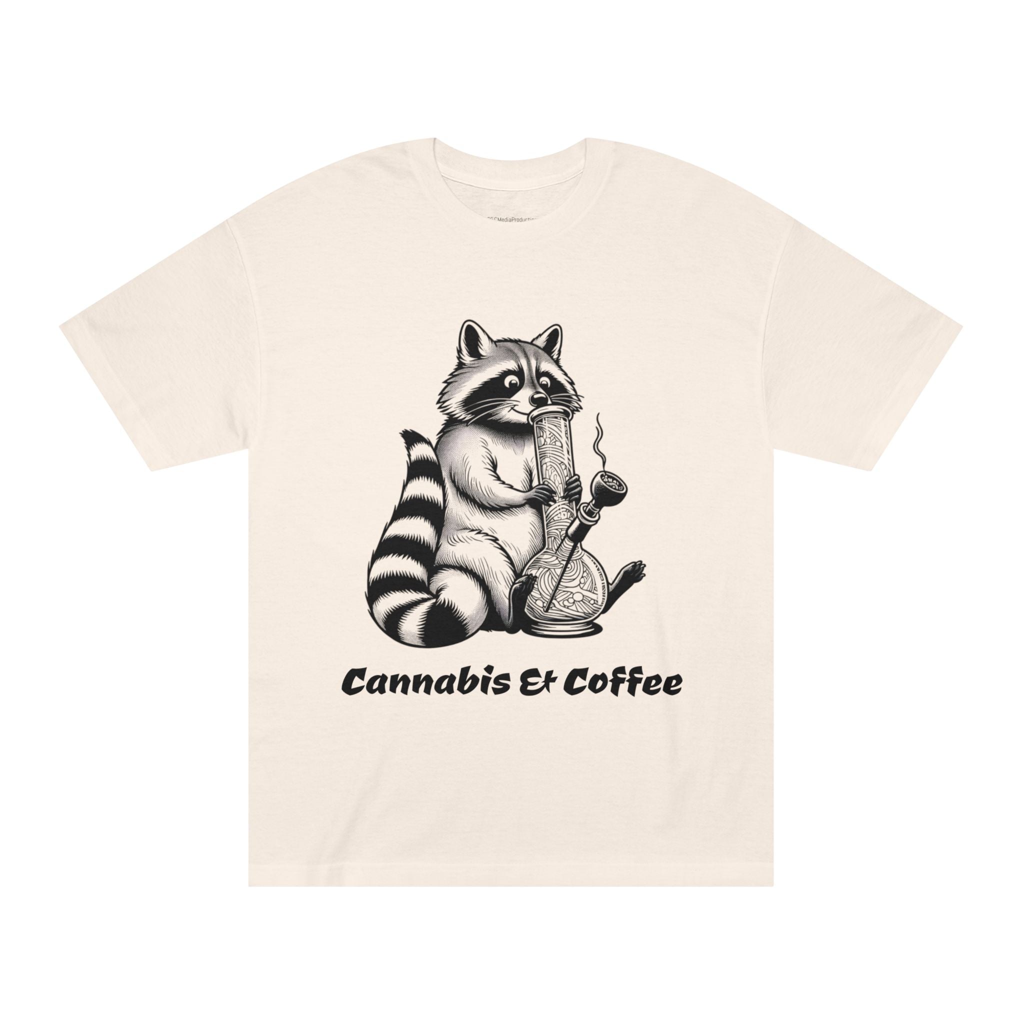 Cannabis & Coffee Unisex Classic Tee - Fun Graphic T-Shirt for Casual Wear