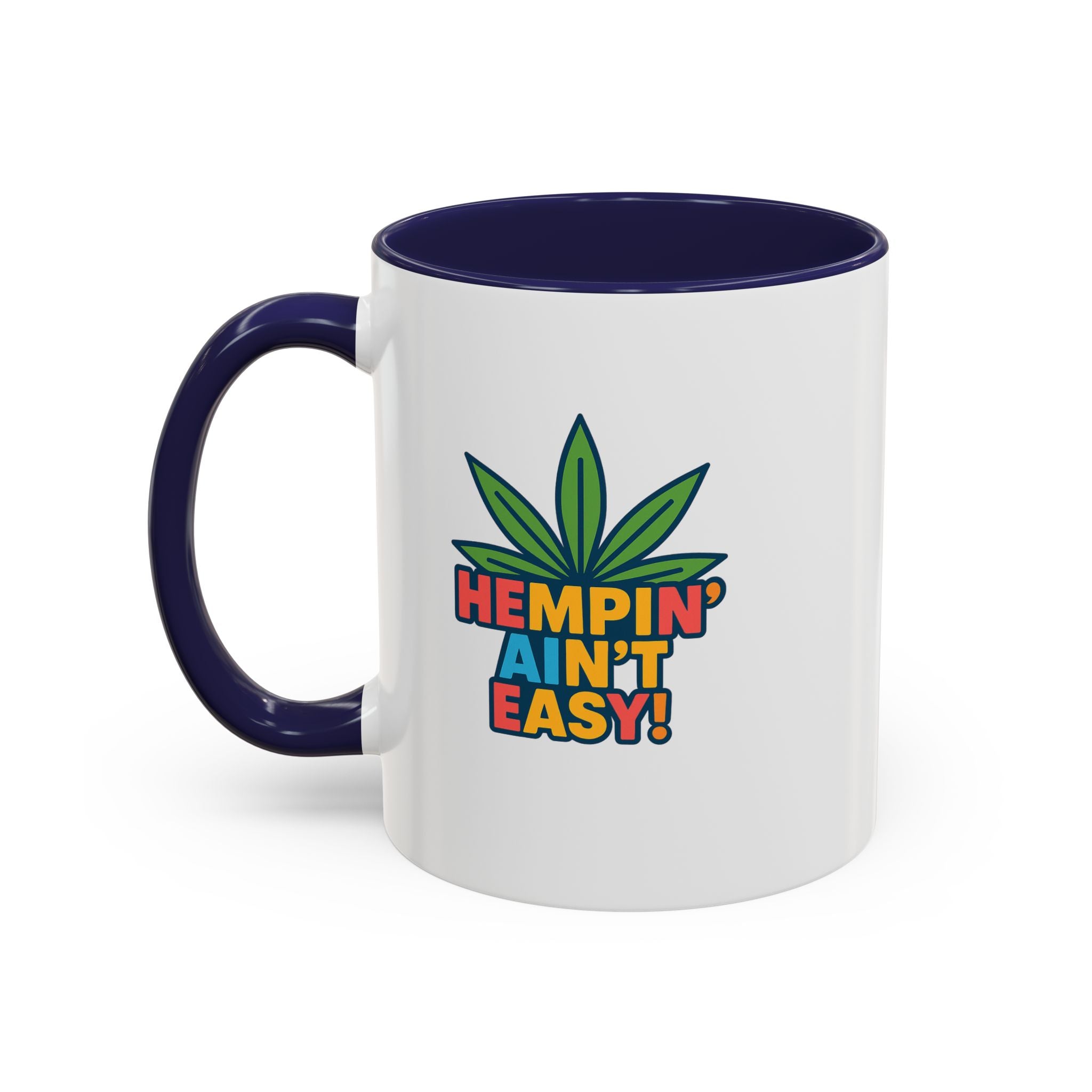 Cannabis & Coffee Accent Mug - 11oz & 15oz - Perfect Gift for Coffee Lovers