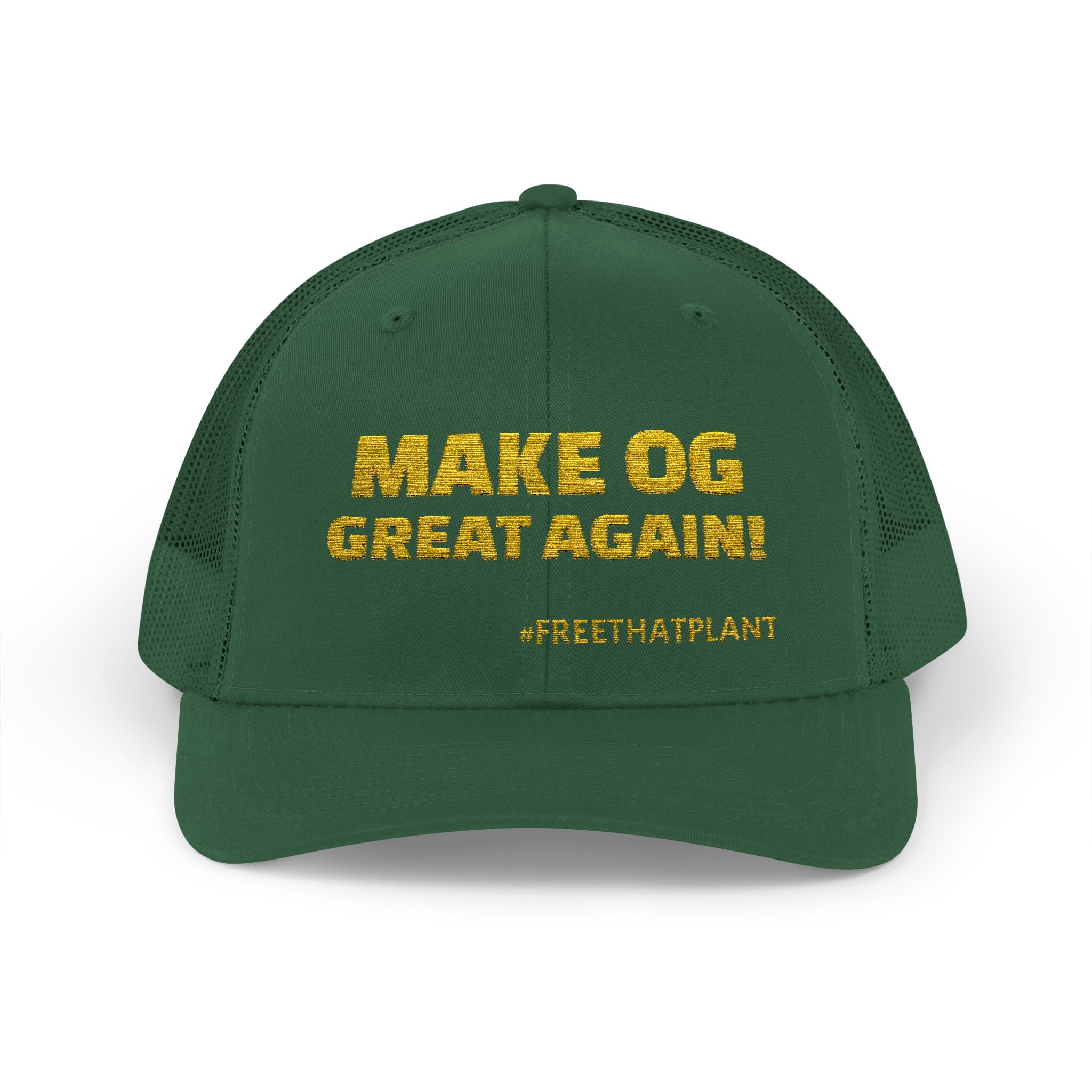 Vibrant Snapback Trucker Cap - Make OG Great Again, Fun Hat, Casual Wear, Birthday Gift, Festival Accessory, Everyday Style