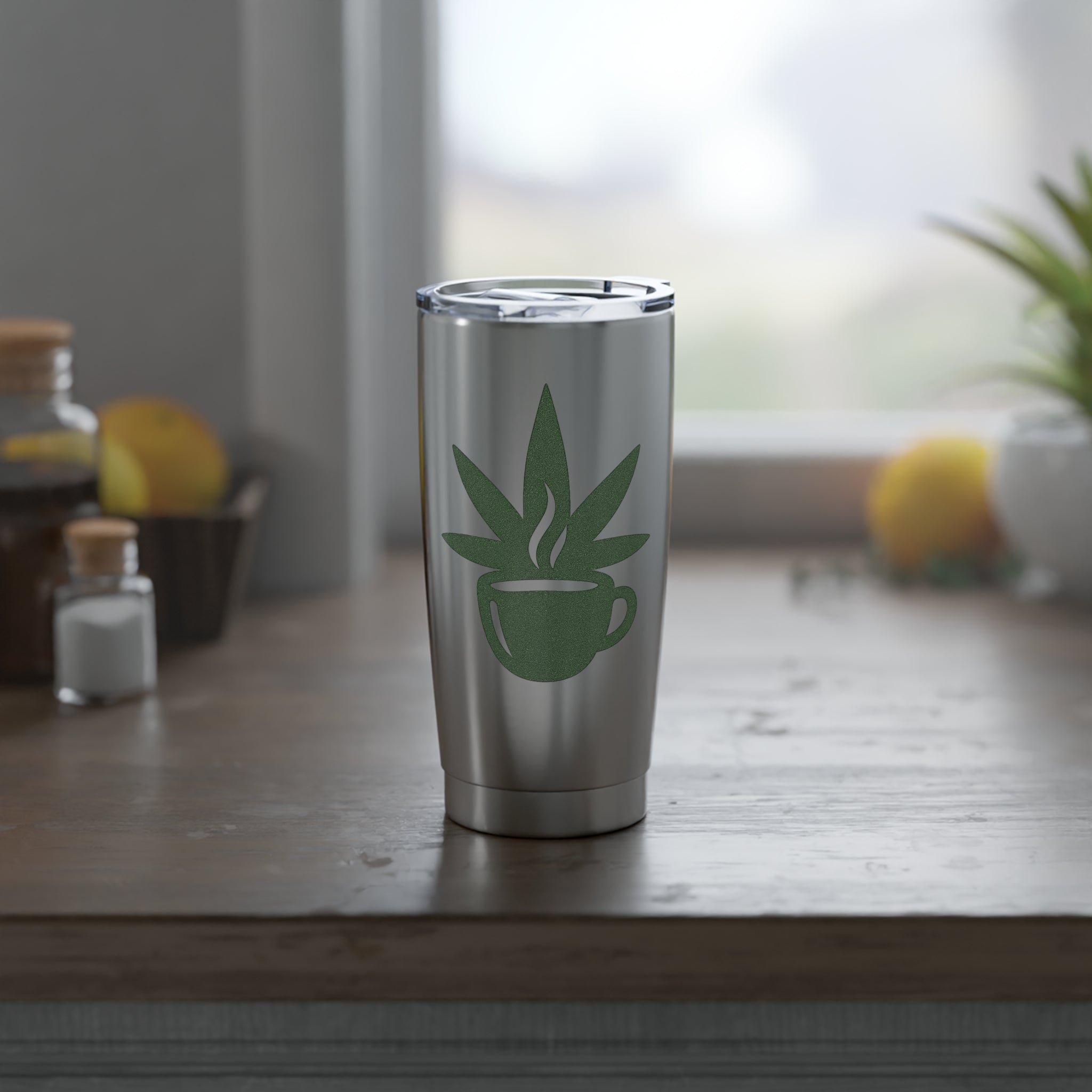 Vagabond 20oz Tumbler - Stylish Cannabis & Coffee Travel Mug