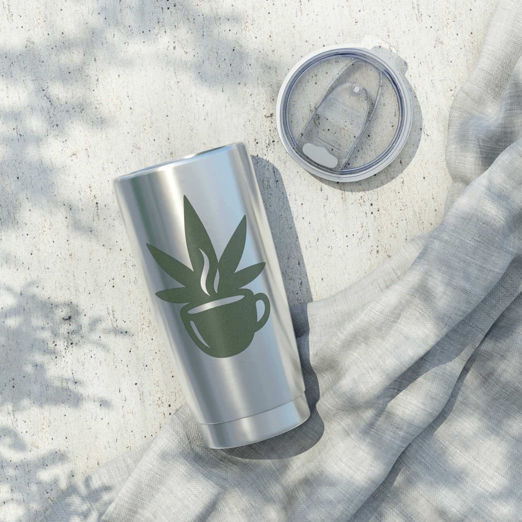 Vagabond 20oz Tumbler - Stylish Cannabis & Coffee Travel Mug
