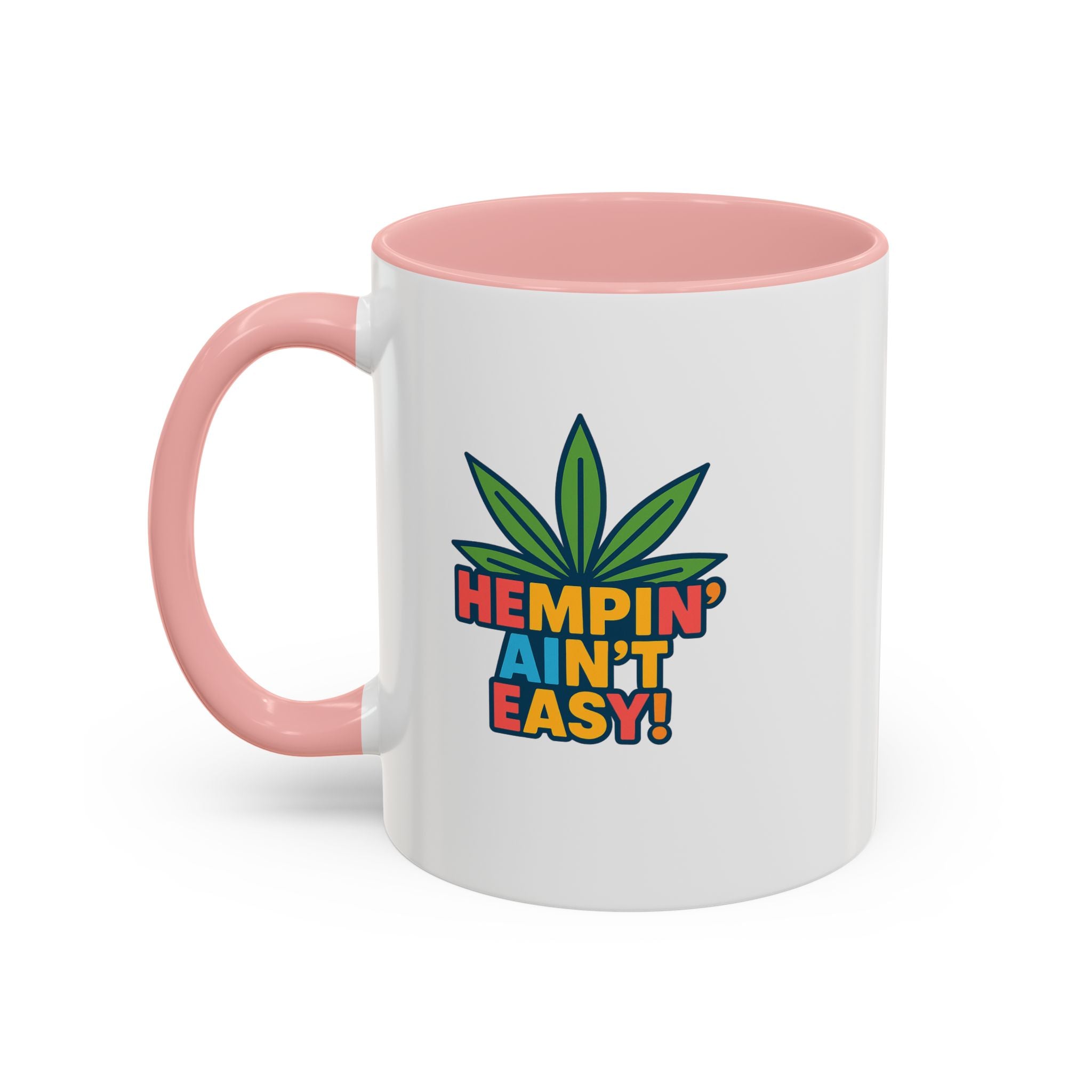 Cannabis & Coffee Accent Mug - 11oz & 15oz - Perfect Gift for Coffee Lovers