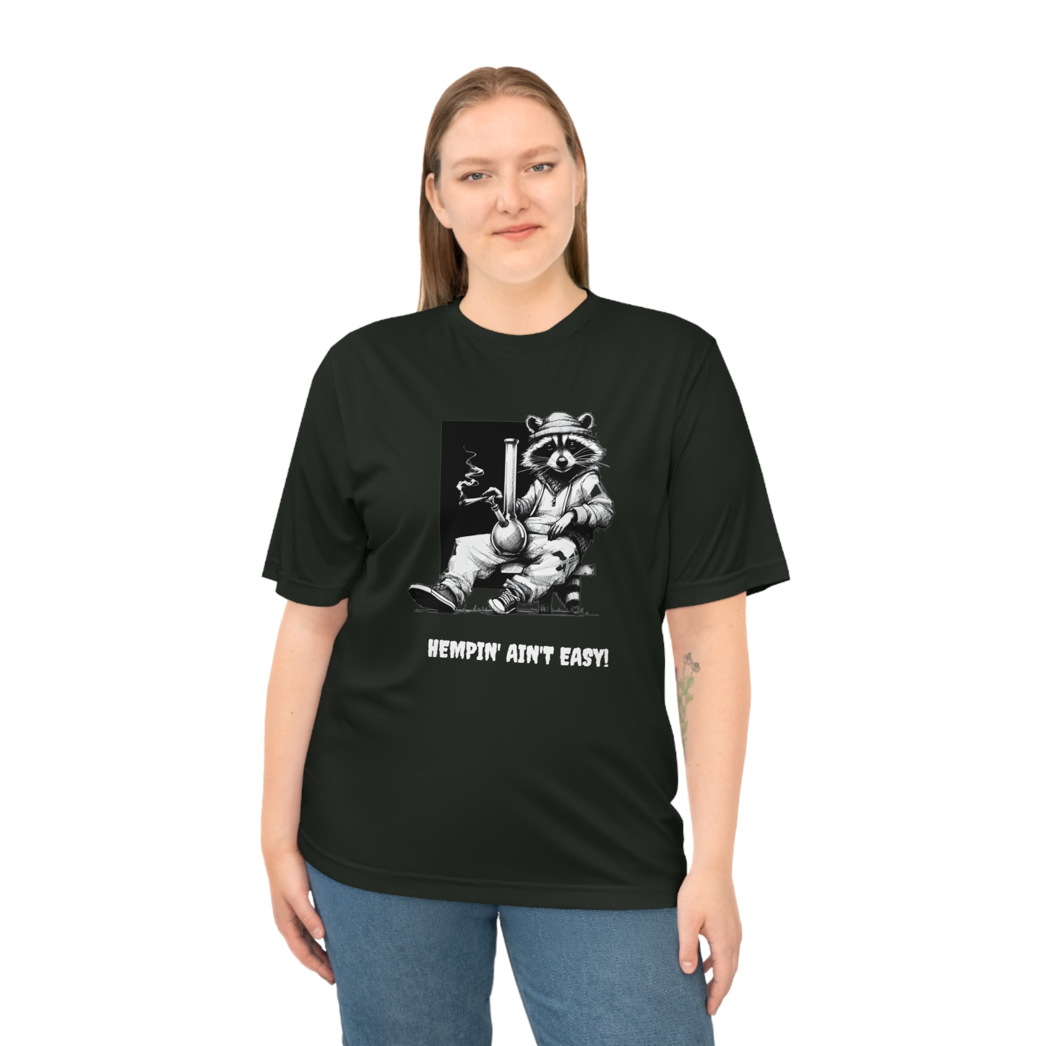 Hempin' Ain't Easy Unisex Performance T-Shirt