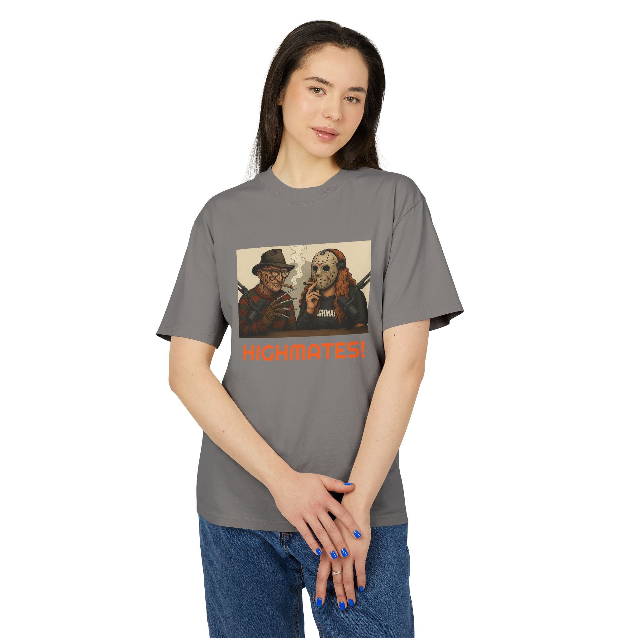 Unisex Faded Tee - Cool Horror Character Design, Perfect for Everyday Wear, Halloween, Gift for Fans of Horror Movies, Casual Style [...]