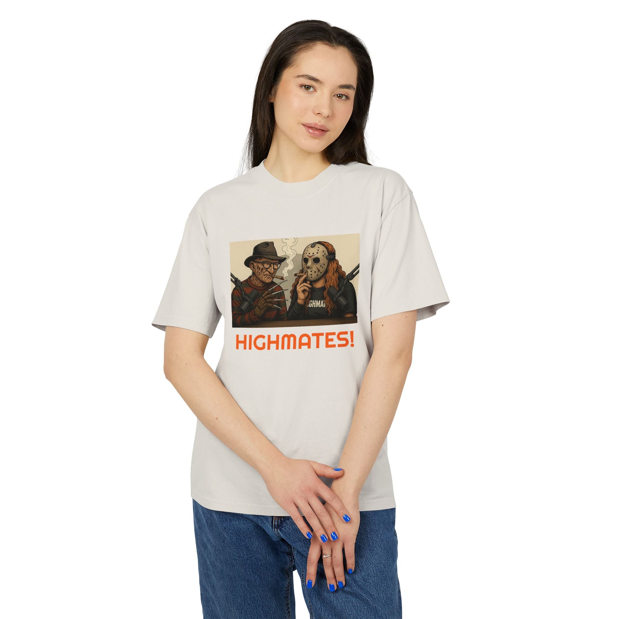 Unisex Faded Tee - Cool Horror Character Design, Perfect for Everyday Wear, Halloween, Gift for Fans of Horror Movies, Casual Style [...]