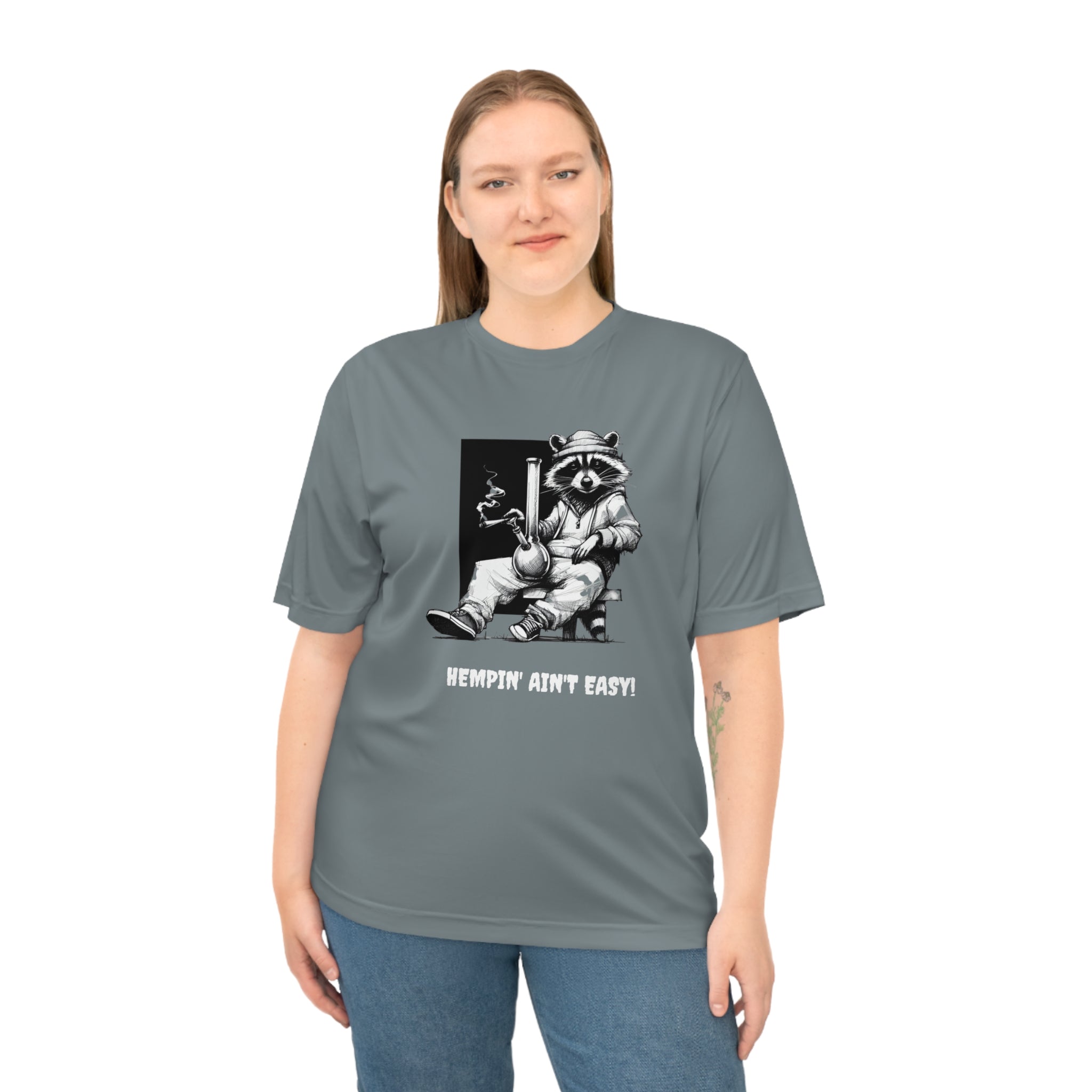 Hempin' Ain't Easy Unisex Performance T-Shirt
