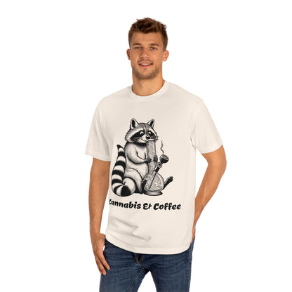 Cannabis & Coffee Unisex Classic Tee - Fun Graphic T-Shirt for Casual Wear