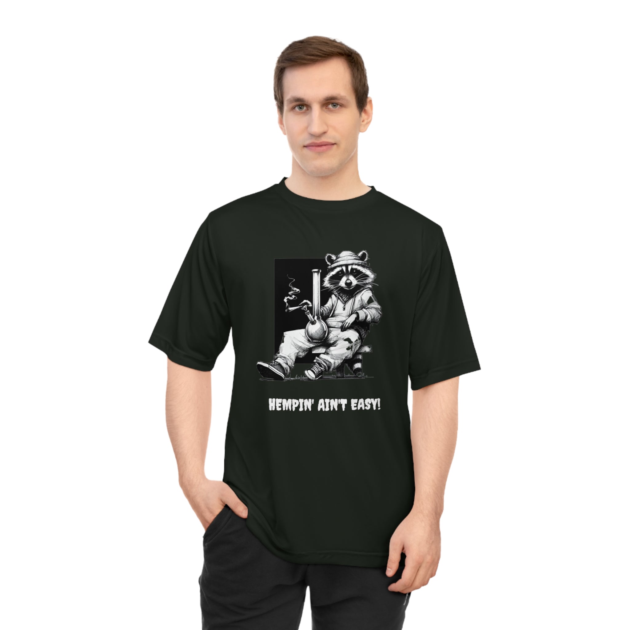Hempin' Ain't Easy Unisex Performance T-Shirt