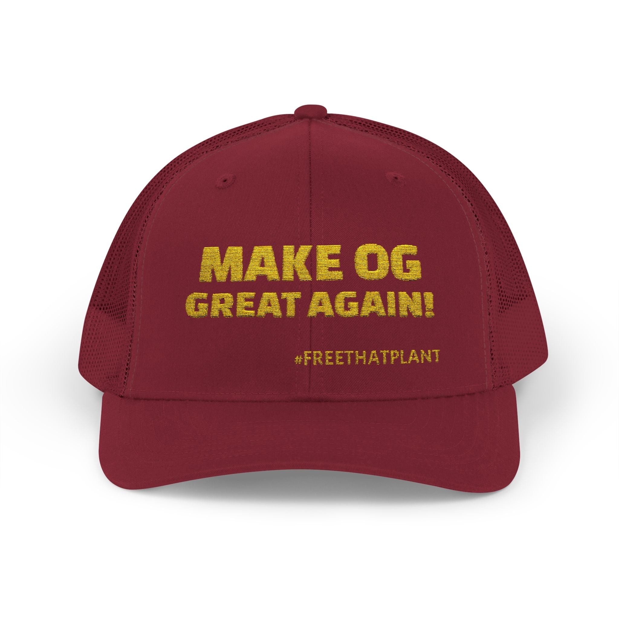 Vibrant Snapback Trucker Cap - Make OG Great Again, Fun Hat, Casual Wear, Birthday Gift, Festival Accessory, Everyday Style