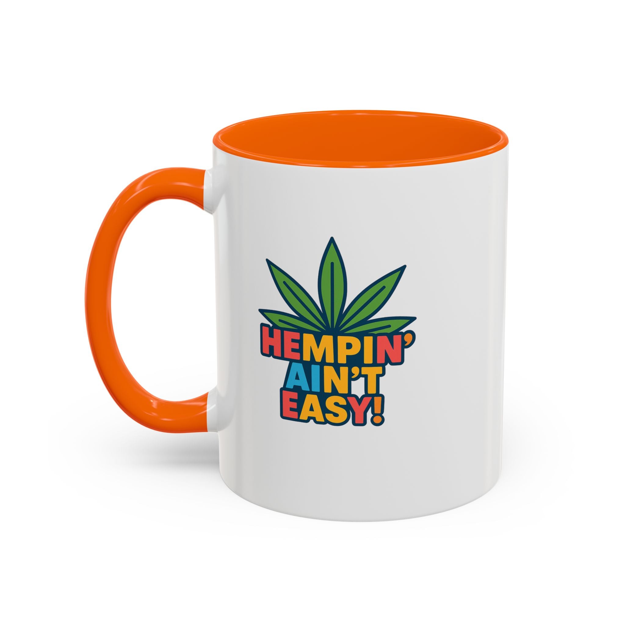 Cannabis & Coffee Accent Mug - 11oz & 15oz - Perfect Gift for Coffee Lovers