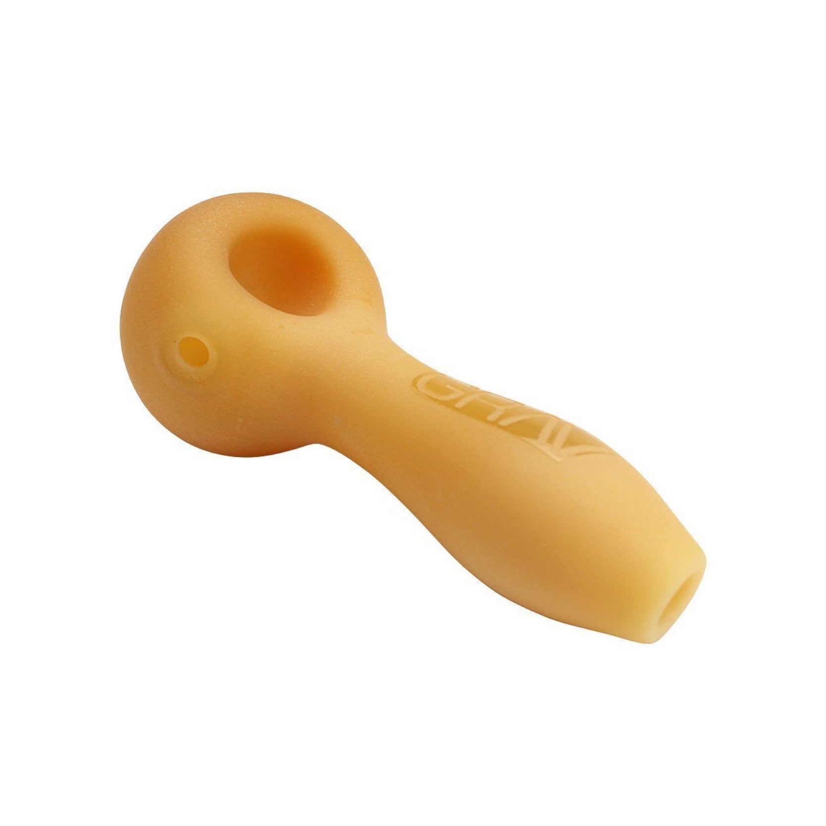 Grav® 4” Sandblasted Spoon Pipe