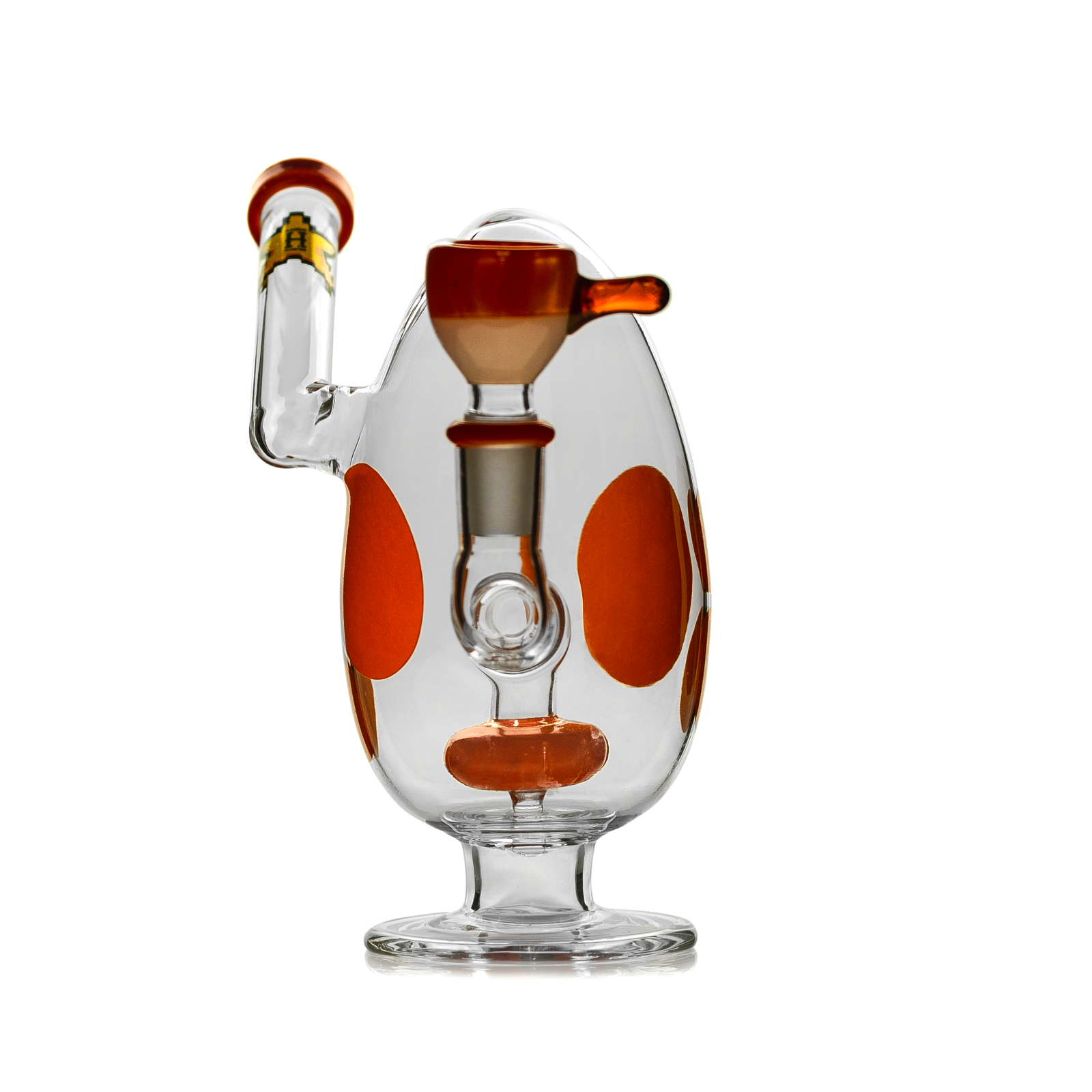 Hemper 7” Spotted Egg Mini Bong