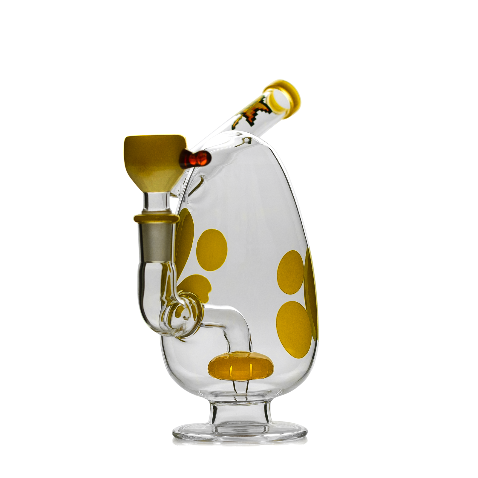 Hemper 7” Spotted Egg Mini Bong